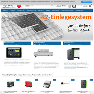 Photovoltaik - Wind - Datenlogger - E-Mobility - dp-solar-shop