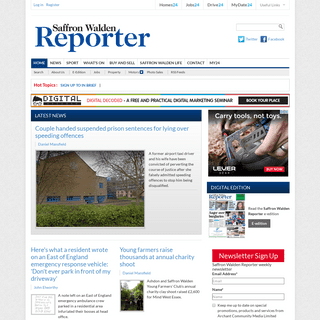 Saffron Walden and Uttlesford News and Sport - Saffron Walden Reporter