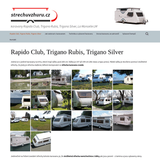 Rapido Club, Trigano Rubis, Trigano Silver - střechu vzhůru | karavany Rapido Club, Trigano Rubis, Trigano Silver