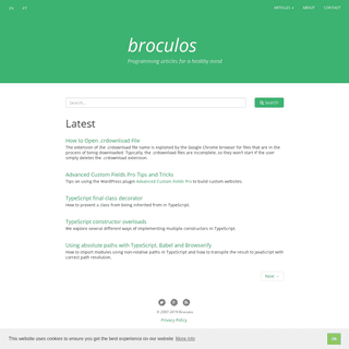 A complete backup of broculos.net
