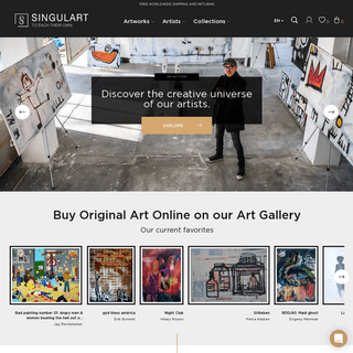 Singulart | Art for Sale: Buy Art Online, Original Paintings & Artworks - Art Gallery