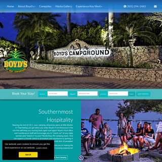 Boyd's Key West RV Campground - Waterfront RV & Tent Camping