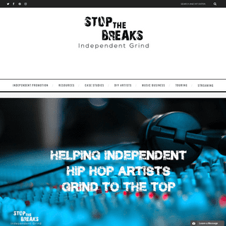 Stop The Breaks | Independent Music Grind
