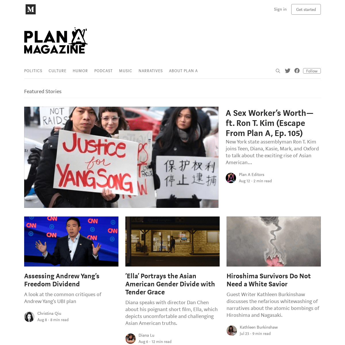 Plan A Magazine