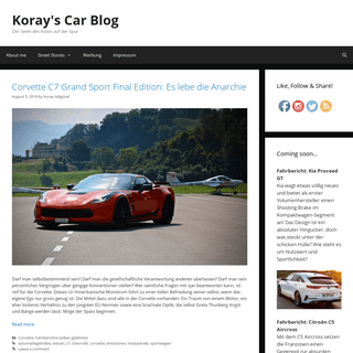 Koray's Car Blog