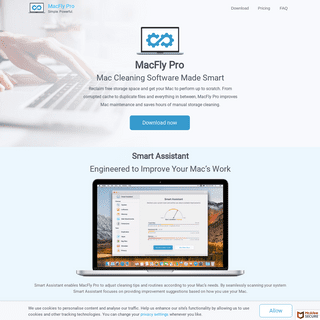 Smart Mac Cleaner for Your Mac | MacFly Pro