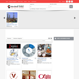 AbuDhabiDubai – Abu Dhabi Dubai Business Directory: Online advertising in UAE