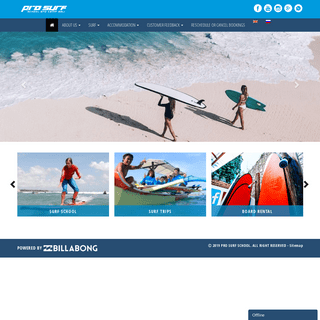 PRO SURF School & Camp Bali | Learn Surf Bali