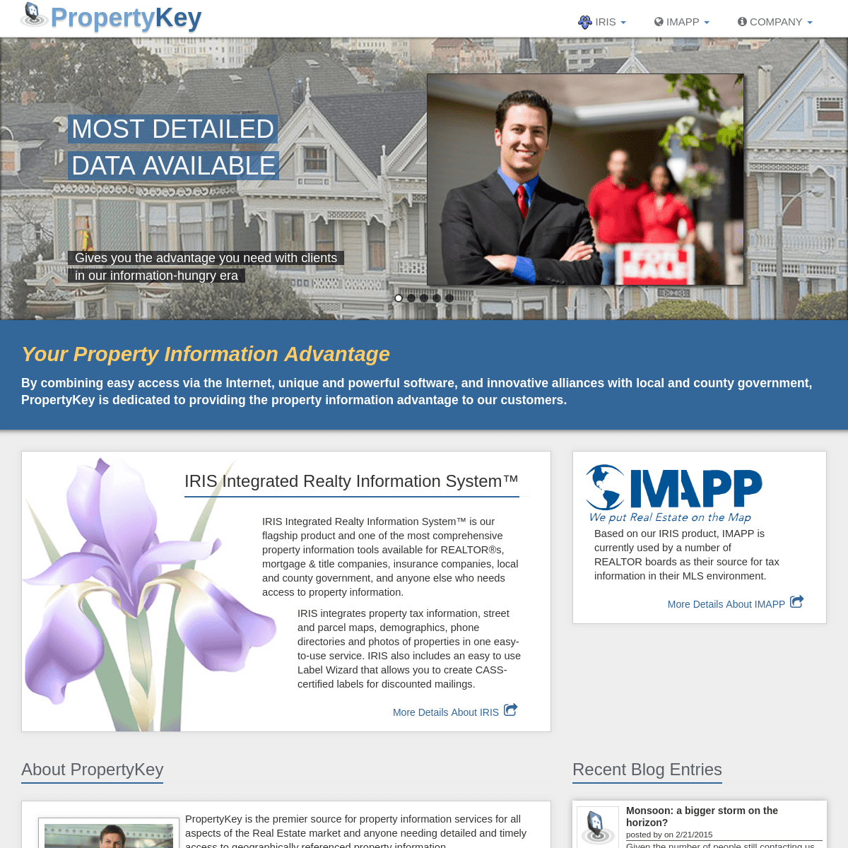 PropertyKey: unlocking a world of property information - property tax, parcel maps, and more...