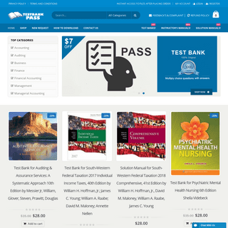 TestbankPass - Official Test Bank and Solution Manual Files Download