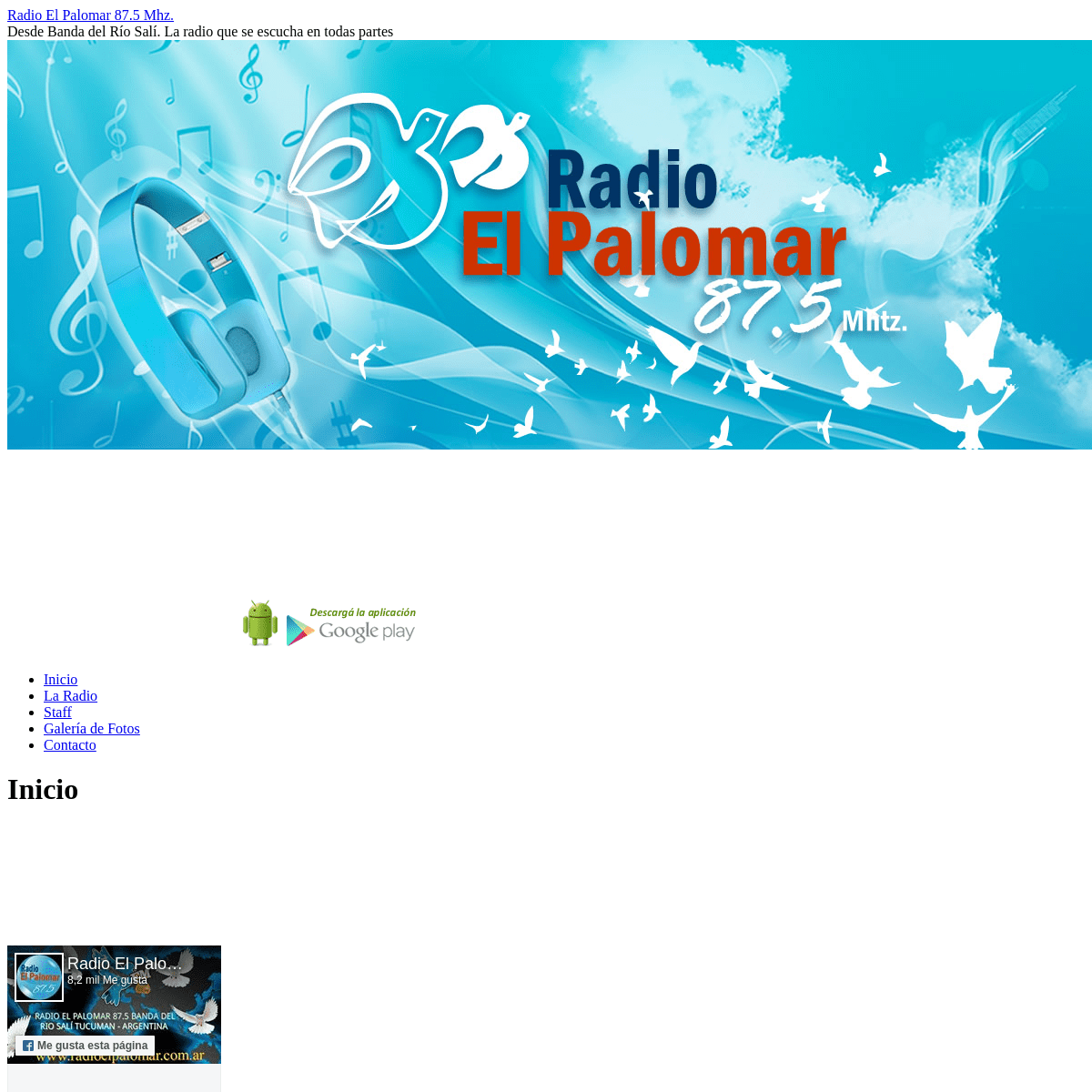 A complete backup of radioelpalomar.com.ar