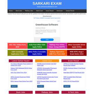 A complete backup of sarkariresultsearch.com