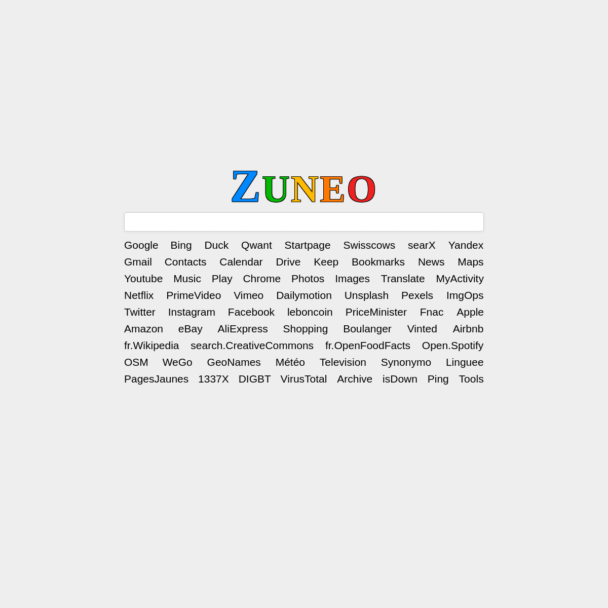 A complete backup of zuneo.fr