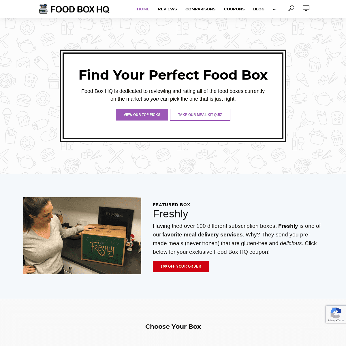 Food Box HQ | In-Depth Meal Delivery Service Reviews