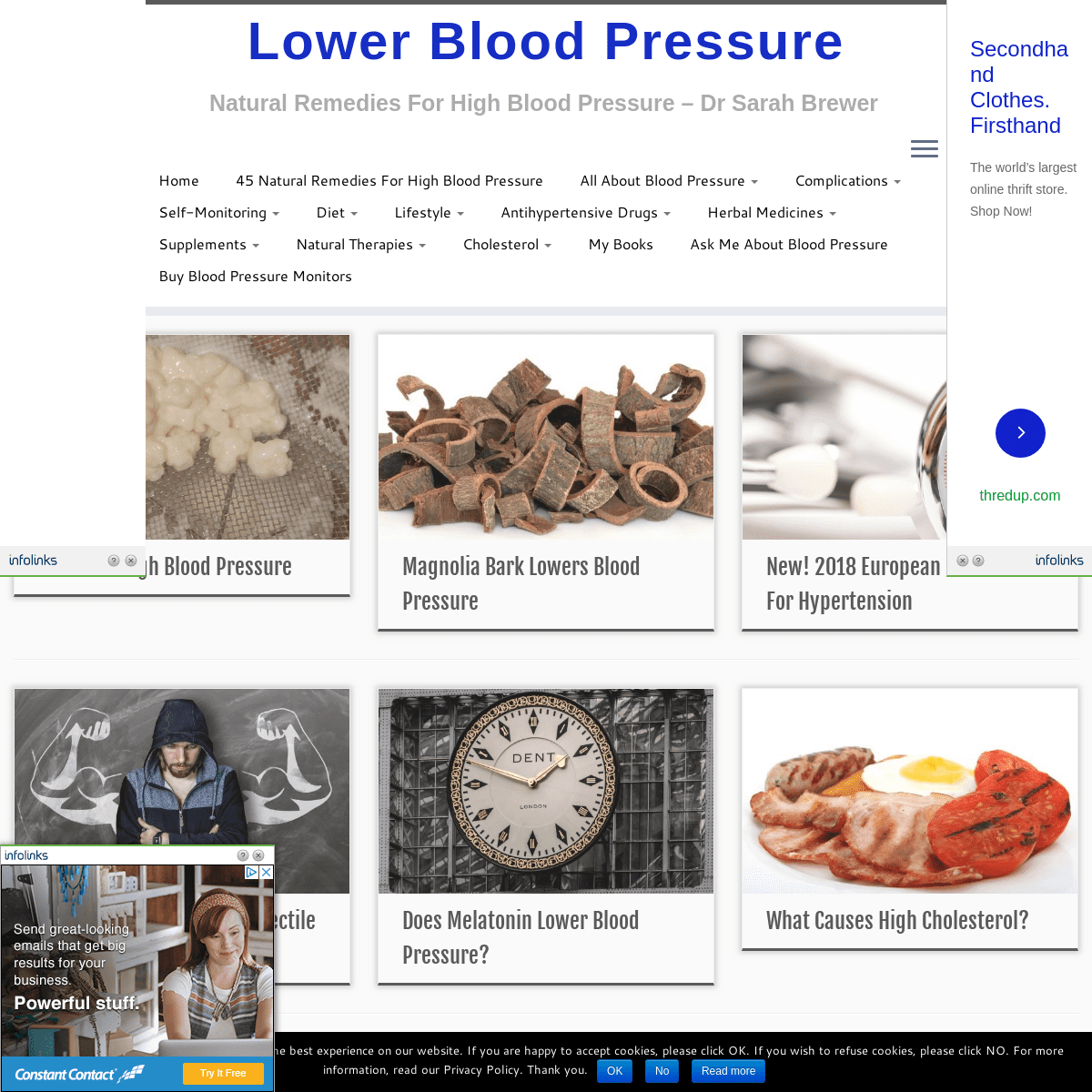 Lower Blood Pressure - Dr Sarah Brewer