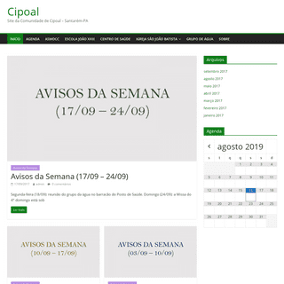 Cipoal – Site da Comunidade de Cipoal – Santarém-PA