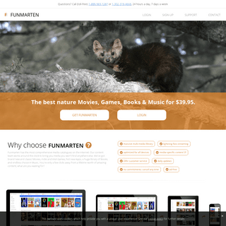 funmarten - Unlimited Movies, Games, Music and E-books