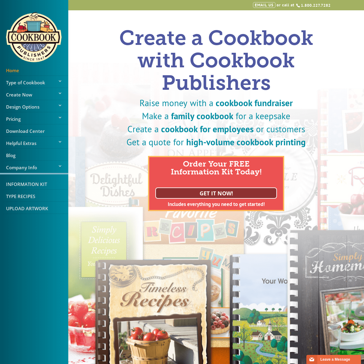 Cookbook Publishing Leader | Cookbook Publishers