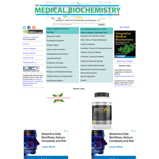 The Medical Biochemistry Page