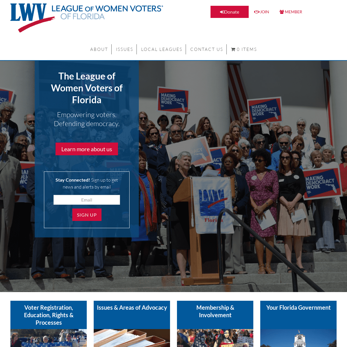 LWVFL League of Women Voters of Florida