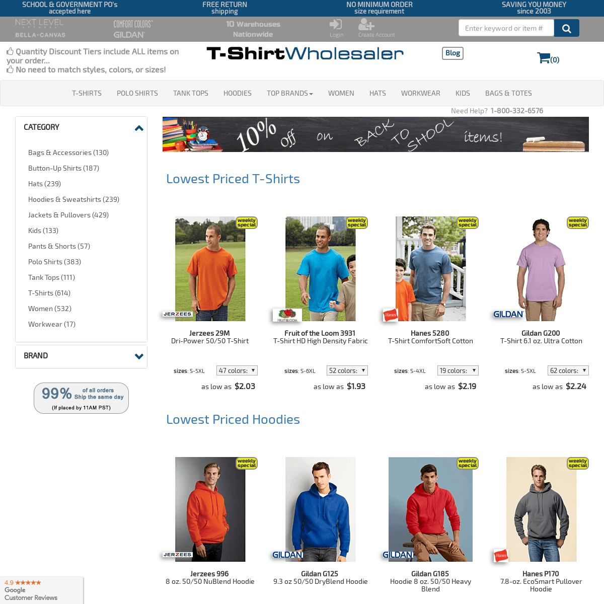 A complete backup of t-shirtwholesaler.com