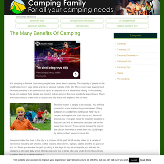 CampingFamily â€“ All You Need To Know About Camping