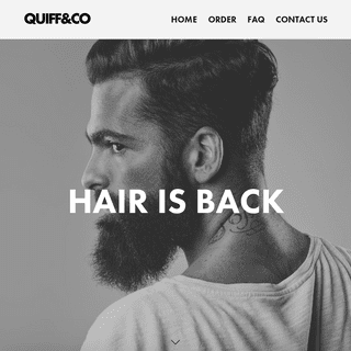 Quiff & Co - Official Site | The Worlds No1 Hair Replacement for Men 