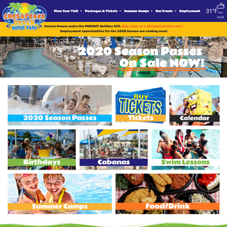 A complete backup of chesapeakebeachwaterpark.com