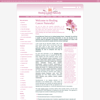 Healing Cancer Naturally via Alternative Holistic Cancer Treatment - Welcome!