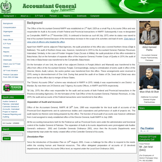Accountant General | Khyber Pakhtunkhwa