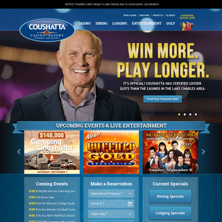 Coushatta Casino Resort - Louisiana's Best Bet!
