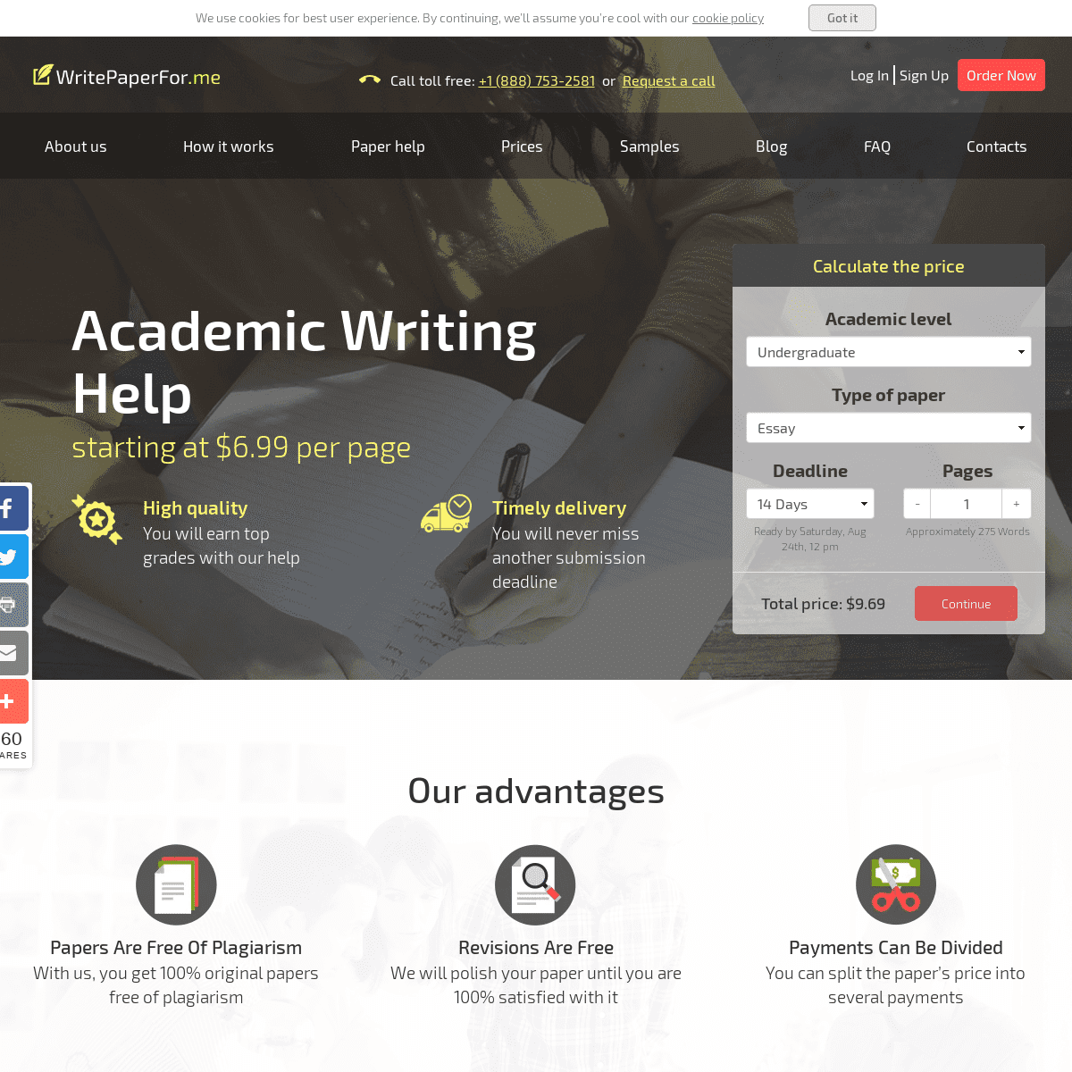 High Quality And Affordable Essays For You | WritePaperFor.me