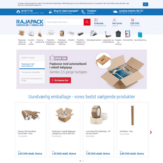Emballage fra Rajapack - Europas nr. 1 i emballage - KÃ¸b online