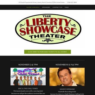 A complete backup of thelibertyshowcase.com
