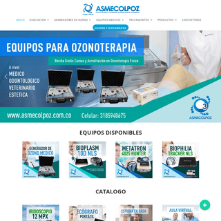 Asmecolpoz - AsociaciÃ³n Medica Colombiana de Profesionales en Ozonoterapia