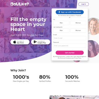 DoULike - Dating Site for Local Singles