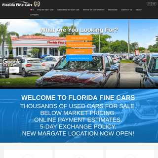 A complete backup of floridafinecars.com