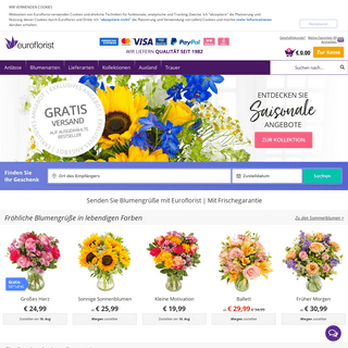 Online Blumenversand | Blumen verschicken | Euroflorist