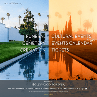Hollywood Forever | Cemetery and Cultural Event Center