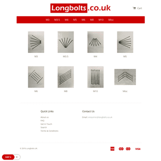 A complete backup of longbolts.co.uk