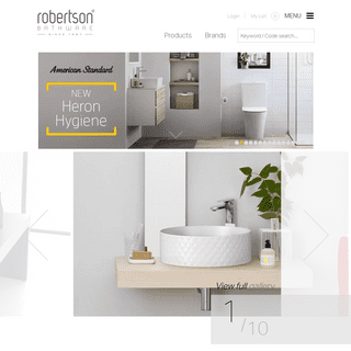 Robertson Bathware | Leading brands & bathroom design in New Zealand
