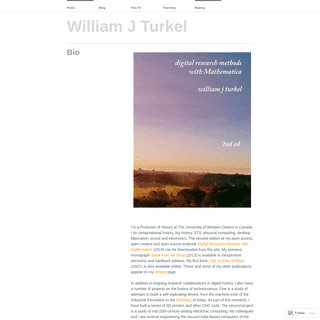 William J Turkel