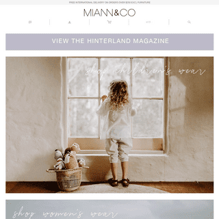  Baby & Toddler Shop | Online Store Australia | Miann & Co 