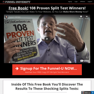 FREE BOOK: 108 Proven Split Test Winners