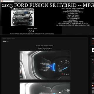 A complete backup of fusionhybridmpg.blogspot.com