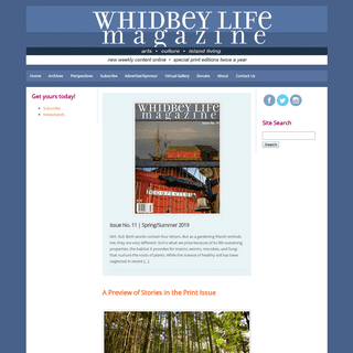 Whidbey Life Magazine | Your Guide To Whidbey Island Arts And Culture