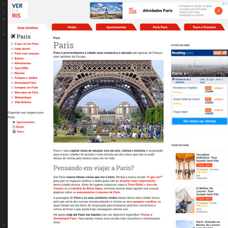 PARIS - Guia de Viagem e Turismo em Paris - Ver Paris