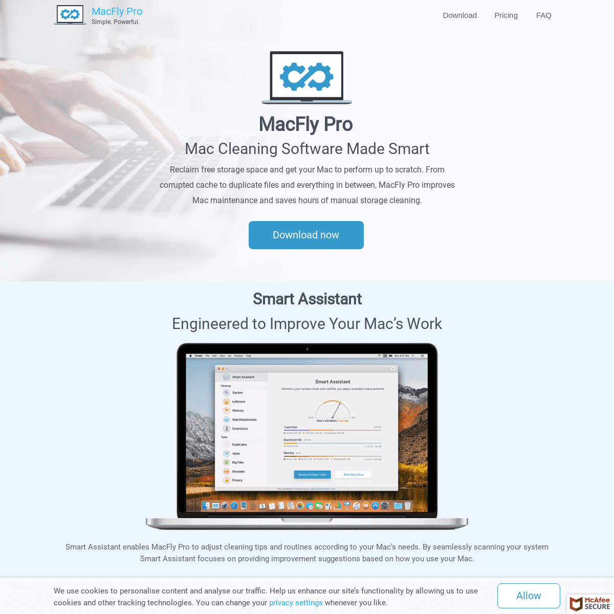 Smart Mac Cleaner for Your Mac | MacFly Pro