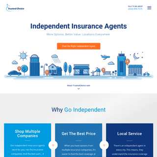 Independent Insurance Agents for Home, Auto & More | Trusted Choice
