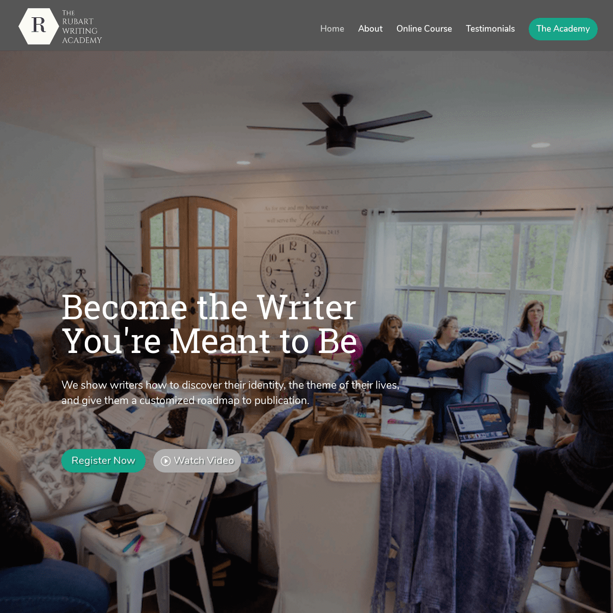 Rubart Writing Academy | Become The Writer You're Meant To Be